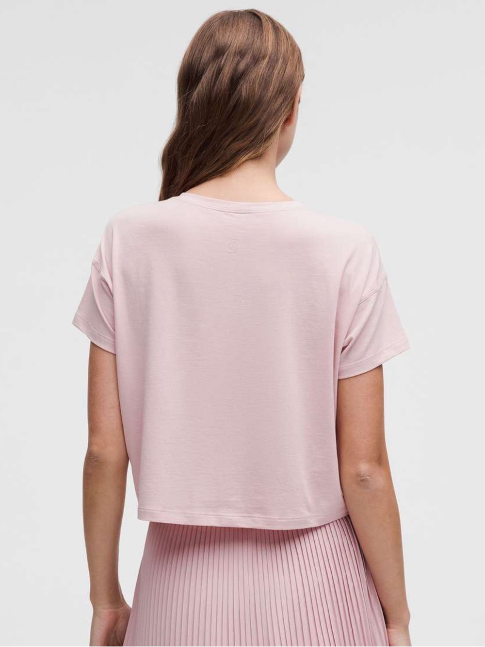 Lululemon Cates T-shirt Size 6 Pink Haze - Picture 2 of 6